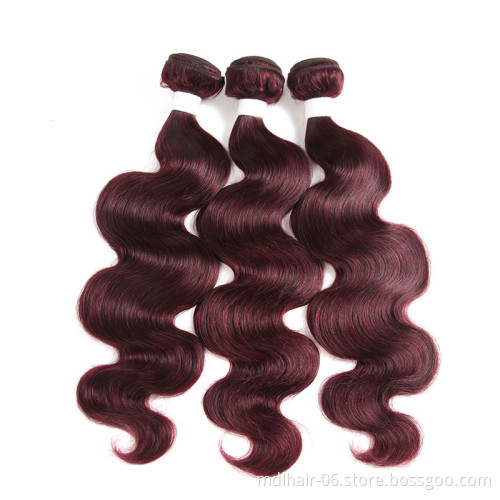 Wholesale Pre Colored Human Hair Bundles 27 30 613# Wholesale 10A Quality Cuticle Aligned Virgin Brazilian Human Hair Extension